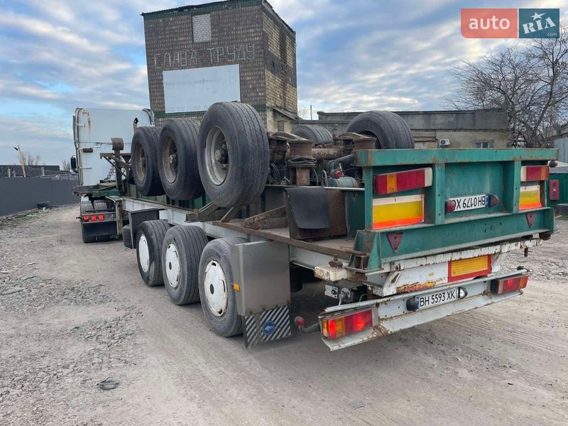 Платформа напівпричіп Chereau CD 38 1998 в Одесі