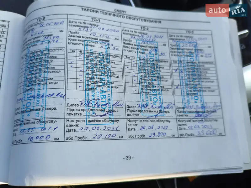 Внедорожник / Кроссовер Chery Tiggo 8 2019 в Кривом Роге документ 11 фото Внедорожник / Кроссовер Chery Tiggo 8 2019 в Кривом Роге документ