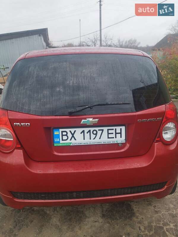 Хетчбек Chevrolet Aveo 2010 в Хмельницькому