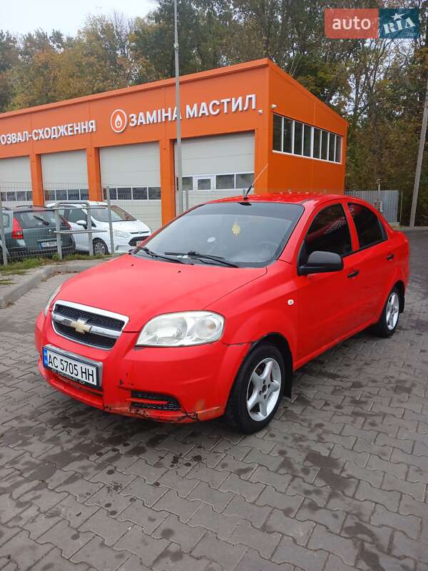 Седан Chevrolet Aveo 2008 в Луцке