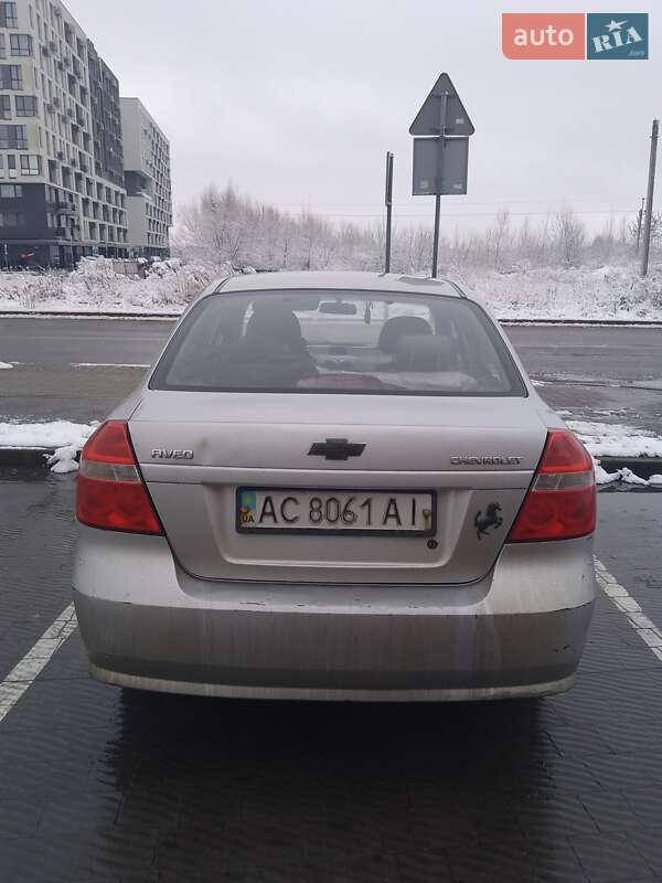 Седан Chevrolet Aveo 2007 в Львові