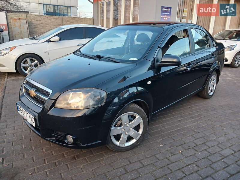 Седан Chevrolet Aveo 2007 в Миколаєві