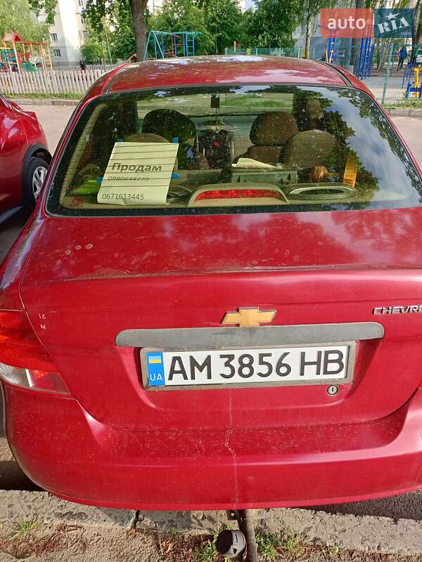 Седан Chevrolet Aveo 2005 в Житомире