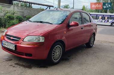 Седан Chevrolet Aveo 2005 в Житомирі
