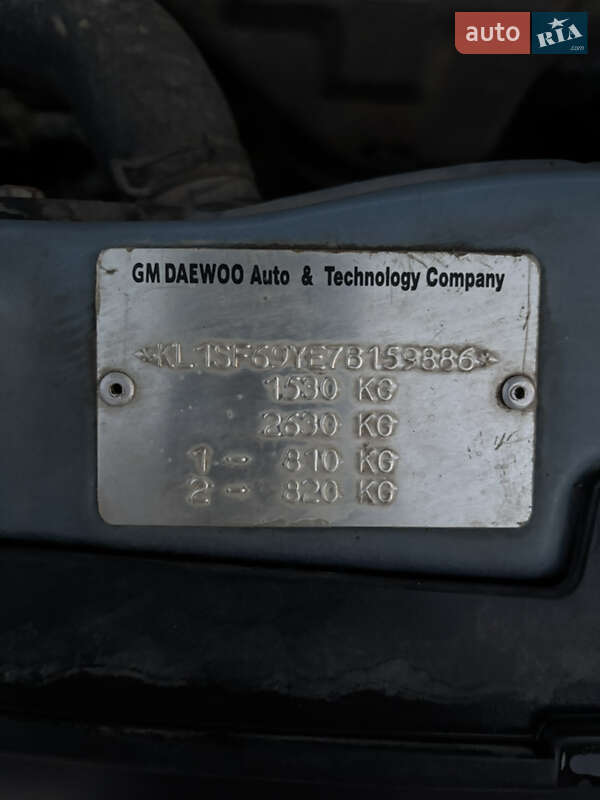 Седан Chevrolet Aveo 2007 в Ужгороде