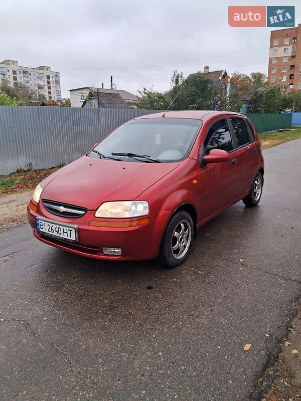 Хэтчбек Chevrolet Aveo 2005 в Полтаве