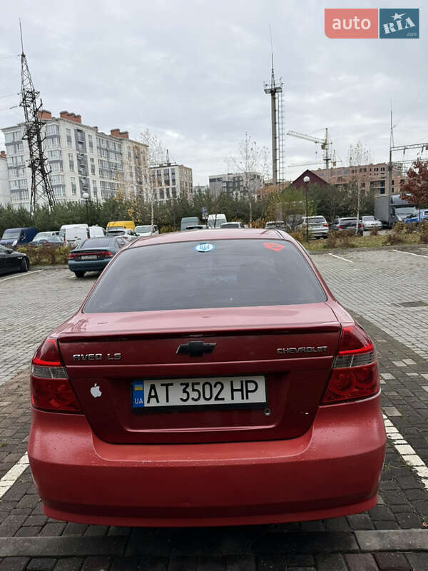 Седан Chevrolet Aveo 2007 в Івано-Франківську