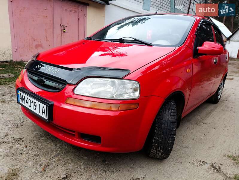 Седан Chevrolet Aveo 2004 в Житомире