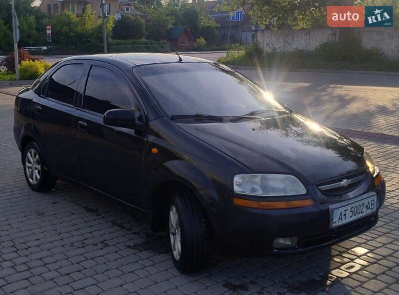 Седан Chevrolet Aveo 2005 в Ивано-Франковске
