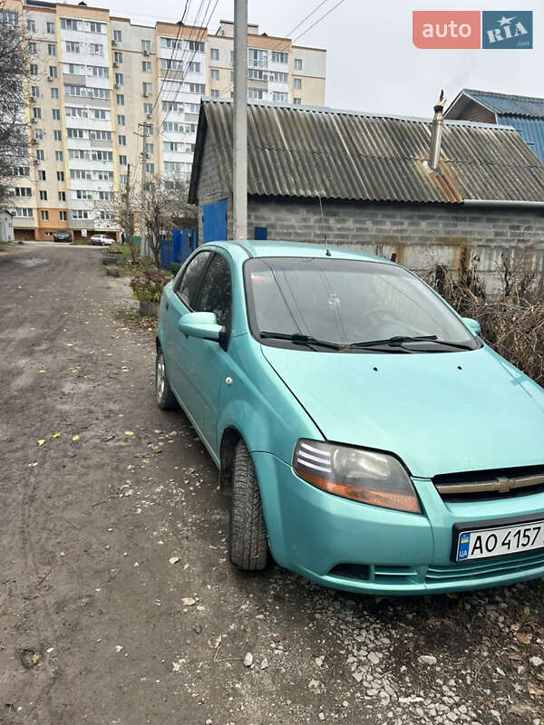 Седан Chevrolet Aveo 2005 в Вінниці фото 3 Седан Chevrolet Aveo 2005 в Вінниці