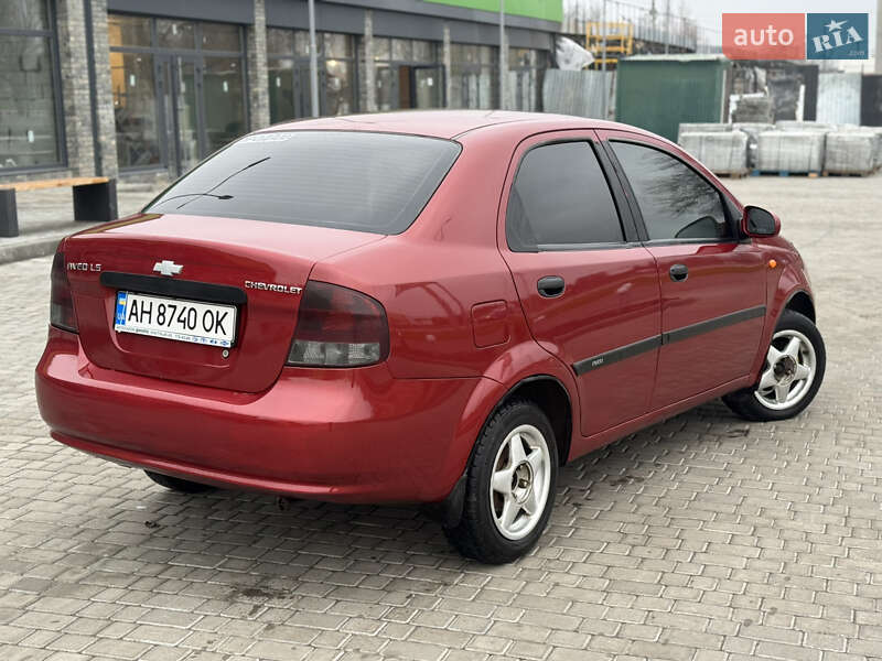 Седан Chevrolet Aveo 2005 в Днепре фото 2 Седан Chevrolet Aveo 2005 в Днепре
