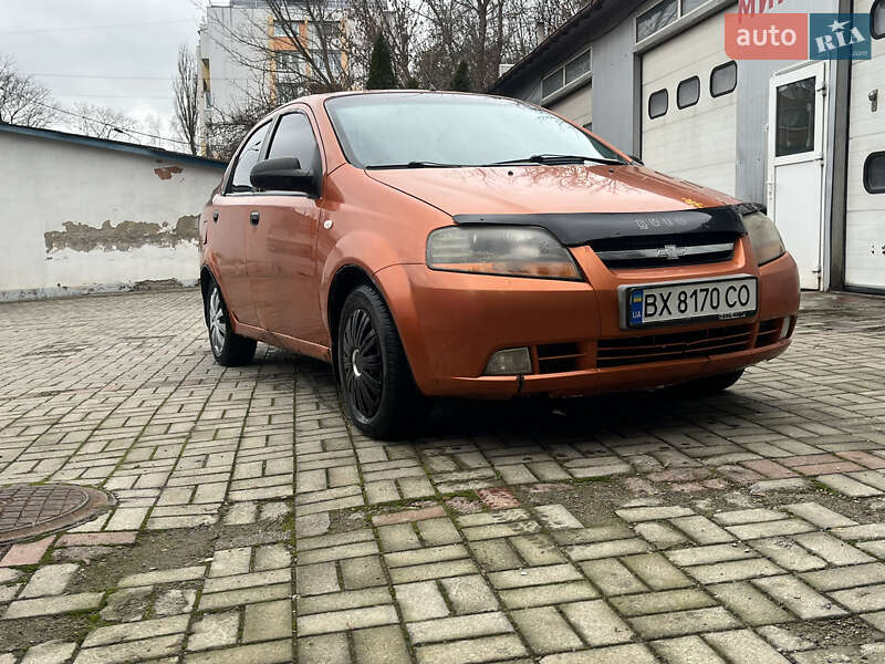 Седан Chevrolet Aveo 2005 в Кам'янець-Подільському