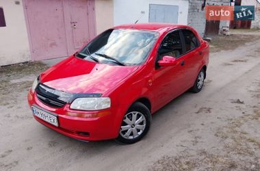Седан Chevrolet Aveo 2004 в Житомирі