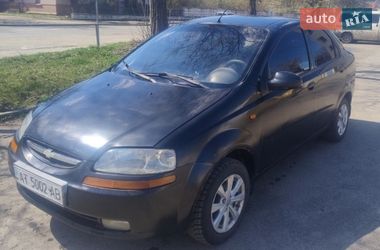 Седан Chevrolet Aveo 2005 в Ивано-Франковске