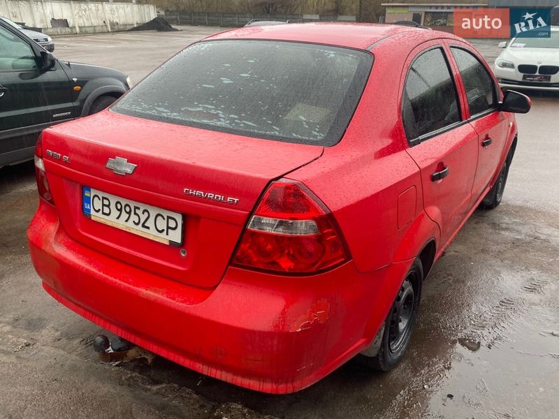 Седан Chevrolet Aveo 2007 в Чернигове