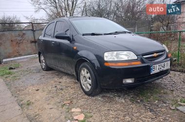 Седан Chevrolet Aveo 2005 в Пирятинщиній