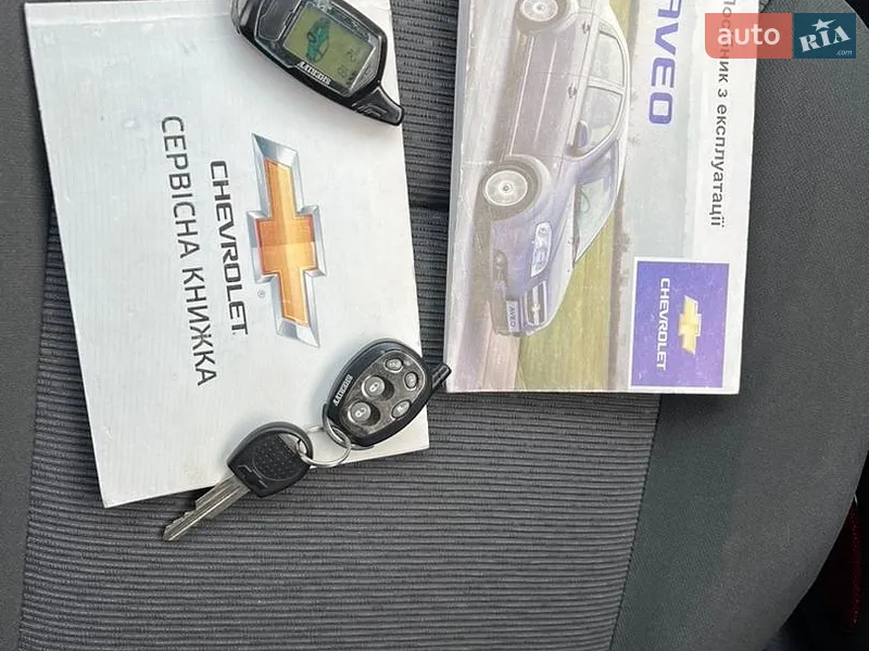Седан Chevrolet Aveo 2011 в Виннице документ
