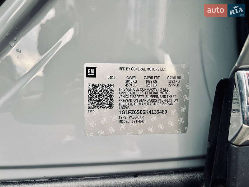 Хэтчбек Chevrolet Bolt EV 2019 в Черкассах фото 35 Хэтчбек Chevrolet Bolt EV 2019 в Черкассах