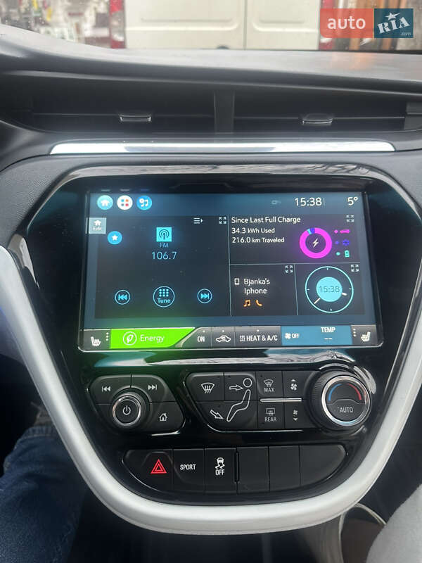 Хэтчбек Chevrolet Bolt EV 2017 в Хмельницком