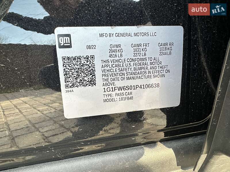 Хетчбек Chevrolet Bolt EV 2022 в Полтаві