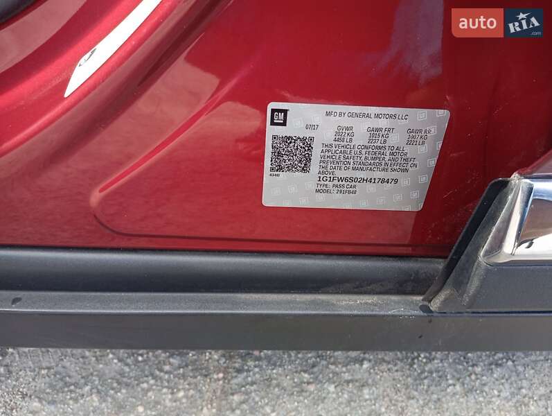 Хетчбек Chevrolet Bolt EV 2017 в Запоріжжі