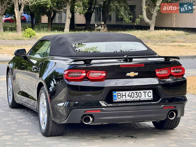 Кабриолет Chevrolet Camaro 2019 в Одессе фото 10 Кабриолет Chevrolet Camaro 2019 в Одессе