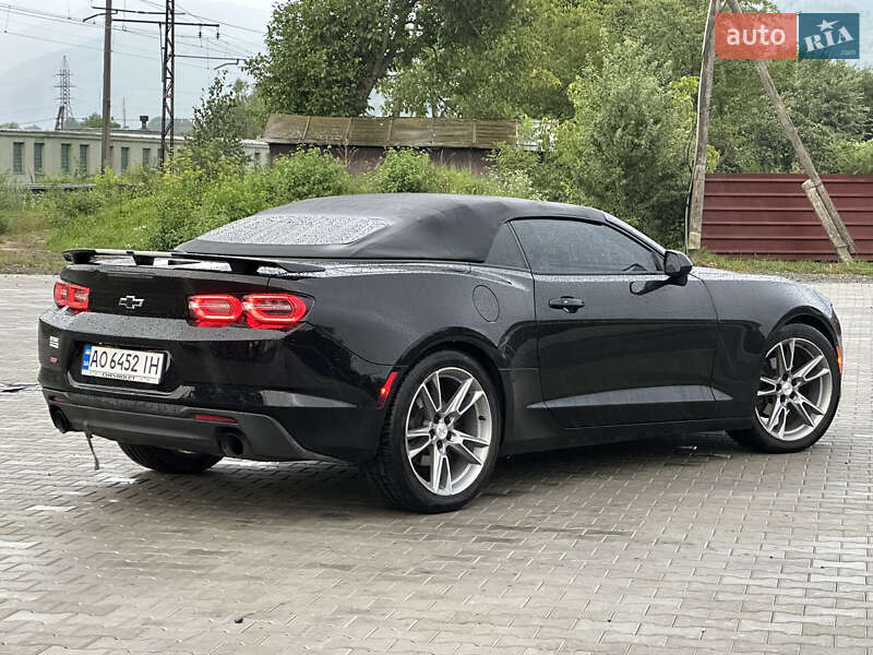 Кабріолет Chevrolet Camaro 2019 в Сваляві фото 8 Кабріолет Chevrolet Camaro 2019 в Сваляві