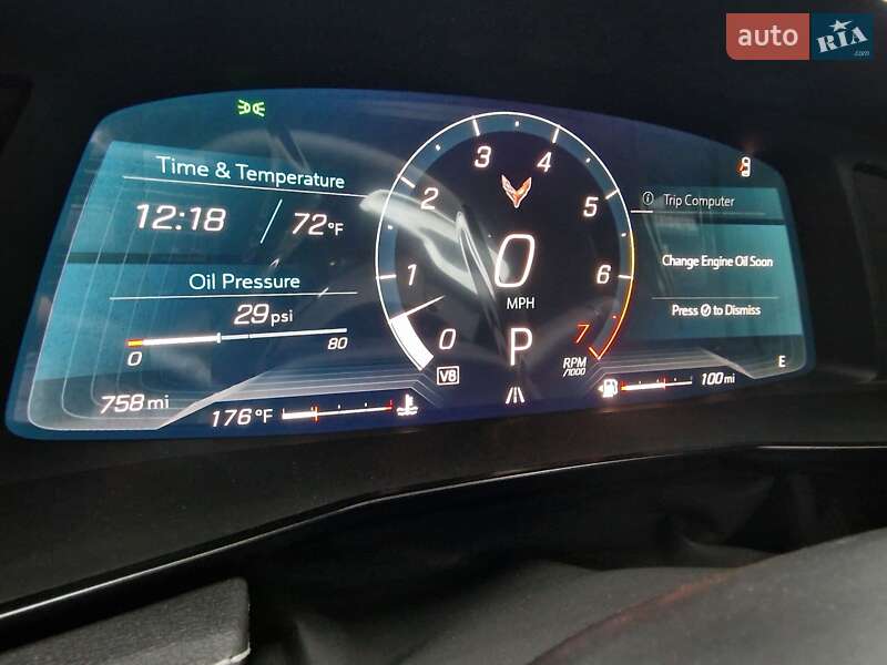 Кабріолет Chevrolet Corvette 2022 в Івано-Франківську