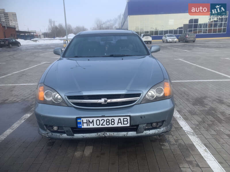 2005 Chevrolet Evanda, VIN KL1LF69ZE5B156072:plate — фото 1 (autoria)