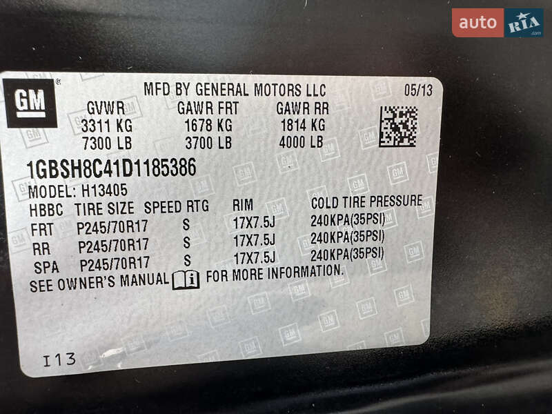 Минивэн Chevrolet Express 2013 в Киеве