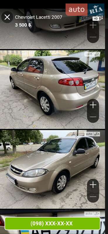 Хетчбек Chevrolet Lacetti 2007 в Вінниці