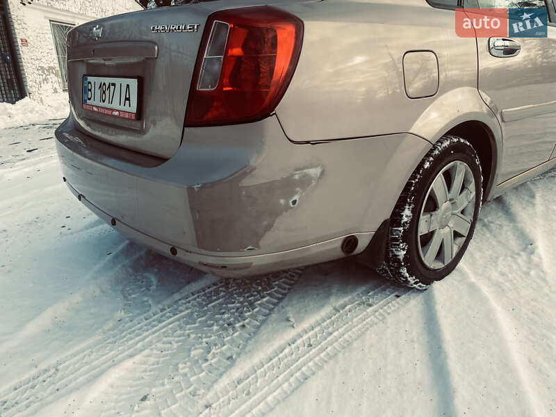 Седан Chevrolet Lacetti 2007 в Полтаві