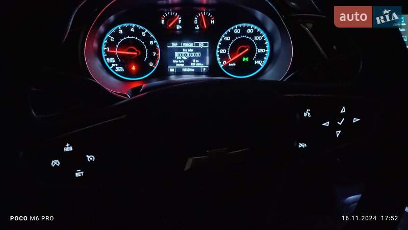 Седан Chevrolet Malibu 2018 в Черкасах