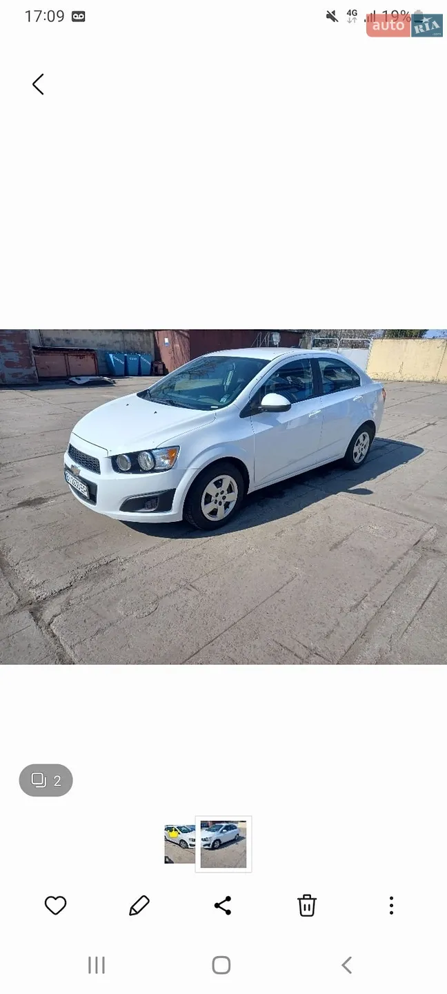 2016 Chevrolet Sonic - фото 1