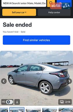 Хэтчбек Chevrolet Volt 2017 в Каменском