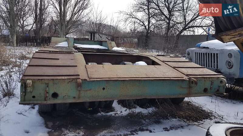Низкорамна платформа ЧМЗАП 5212 1989 в Покровську фото 5 Низкорамна платформа ЧМЗАП 5212 1989 в Покровську