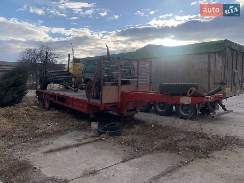 Платформа напівпричіп ЧМЗАП 9399 1985 в Борисполі фото Платформа напівпричіп ЧМЗАП 9399 1985 в Борисполі