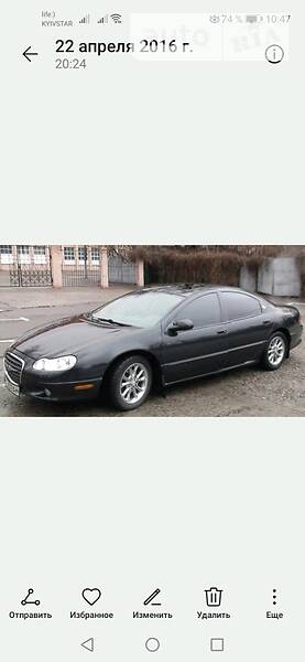 Седан Chrysler LHS 1998 в Києві фото Седан Chrysler LHS 1998 в Києві