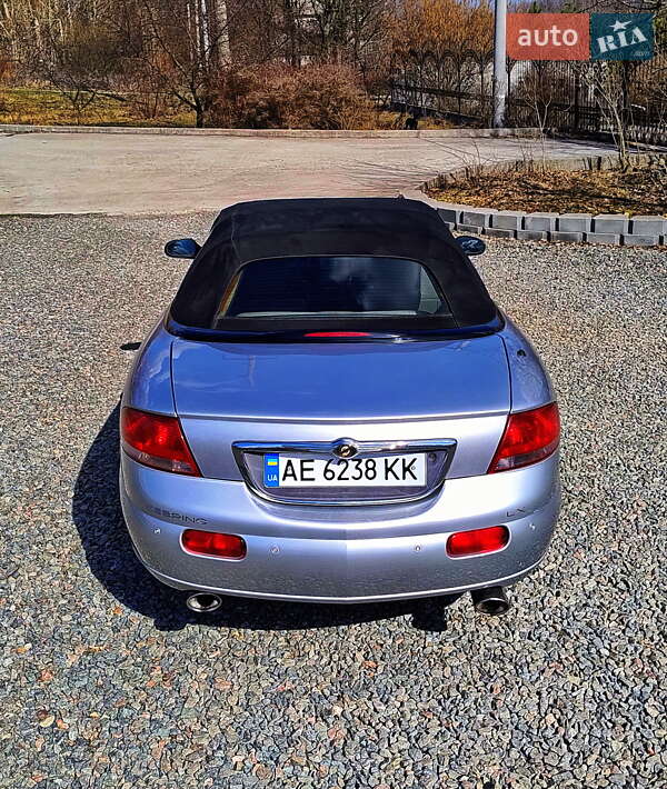 Кабріолет Chrysler Sebring 2001 в Дніпрі