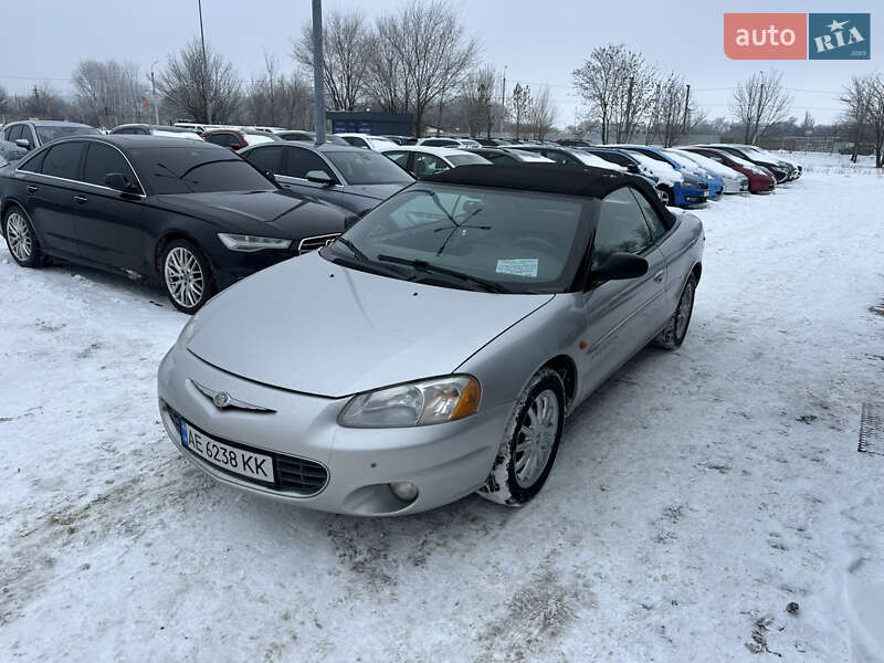 Кабріолет Chrysler Sebring 2001 в Дніпрі