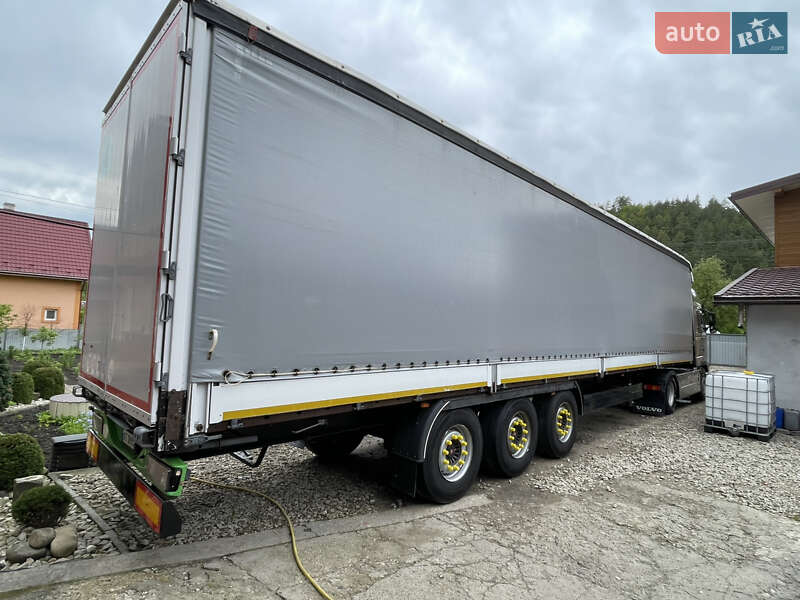 Тентованный борт (штора) - полуприцеп CIMC SilverGreen SG 03 2014 в Ивано-Франковске