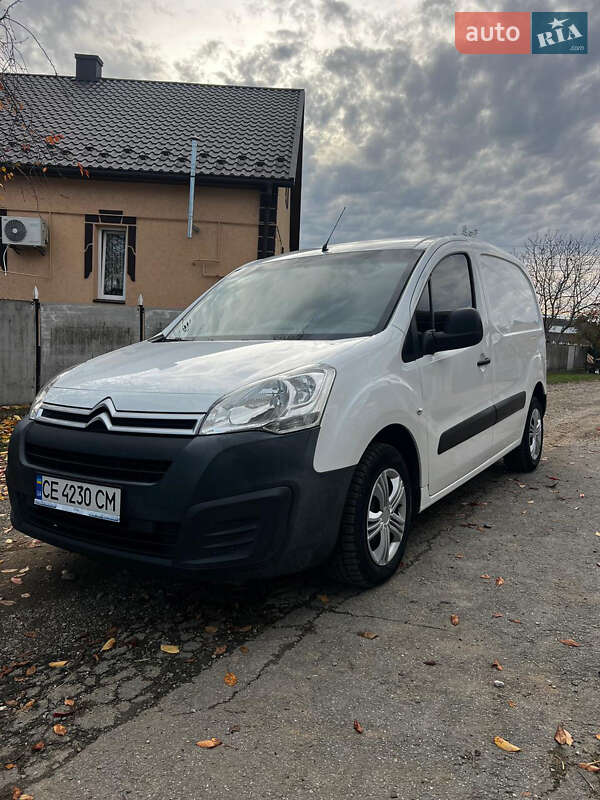 Грузовой фургон Citroen Berlingo 2015 в Новоселице фото 3 Грузовой фургон Citroen Berlingo 2015 в Новоселице