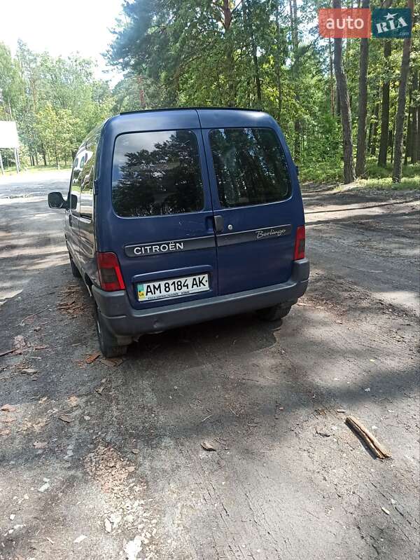 Мінівен Citroen Berlingo 2002 в Житомирі фото 3 Мінівен Citroen Berlingo 2002 в Житомирі