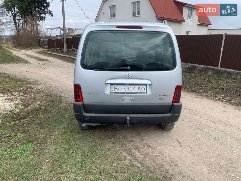 Минивэн Citroen Berlingo 2002 в Тернополе