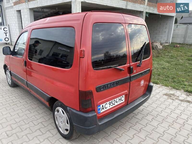 Минивэн Citroen Berlingo 1999 в Нововолынске