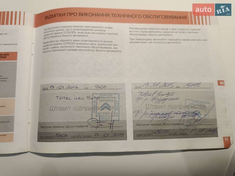 Седан Citroen C-Elysee 2013 в Києві