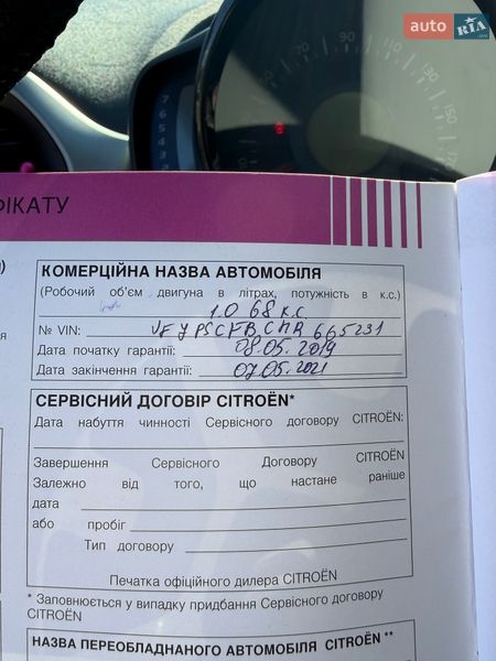 Хэтчбек Citroen C1 2018 в Киеве