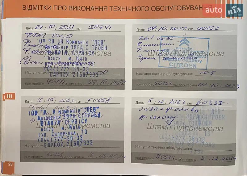 Хэтчбек Citroen C3 2019 в Киеве документ
