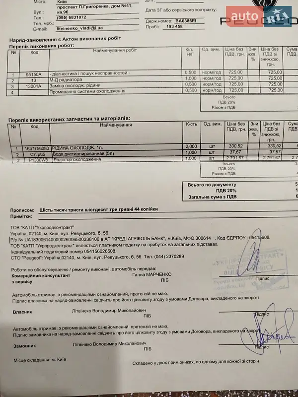 Хэтчбек Citroen C3 2005 в Киеве документ 3 фото Хэтчбек Citroen C3 2005 в Киеве документ