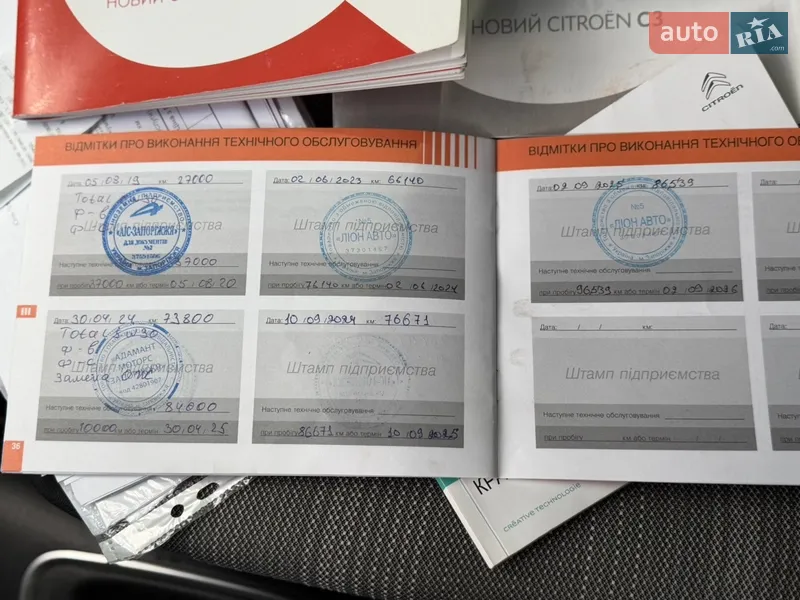 Хетчбек Citroen C3 2017 в Запоріжжі документ